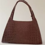 Liz Claiborne Vintage 90s Y2K Croc Shoulder Bag Photo 9