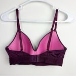Victoria's Secret PINK by  Wired Free Bra in Maroon Size 34C Photo 4