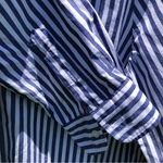 Heritage 1981 Medium Blue & White Striped Button Up Photo 5
