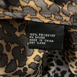 Anne Klein animal print sleeveless tie front blouse. NWT Photo 8