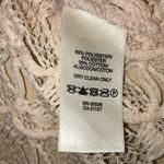 DKNY NWT Jeans Women’s Open Knit Cream Beach Cover-Up Tunic Tank Top Photo 8