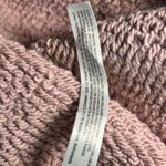 Free People  Beach Anya Tunic Sweater Pink Off Shoulder Boucle Knit NWT Small Photo 8