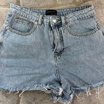 White Fox Jean Shorts Blue Size 4 Photo 0