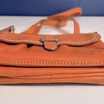 Fossil  Orange Leather Crossbody Bag Photo 3
