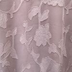 Torrid Pink Chiffon Clip Floral Bubble Hem Ruffle Neck Long Sleeve Blouse 1X Photo 7