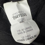 The Range  Black Vapor Voile Shirt Black Button Down Women’s Small Photo 3