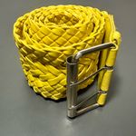 Yellow Braided Belt Photo 1