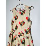 Adam Lippes COLLECTIVE Khaki Crewneck Hourglass Tiered Poplin Maxi Dress Size 2 Photo 6