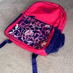 Vera Bradley Pink and Blue Floral Backpack large fit 16” laptop Photo 0