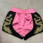 Nichole Lynel A Knock Out Boxing Shorts Pink Black L Super Rare Size L Photo 3