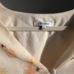 Madewell Cate Floral Print Button Front Pullover Long Sleeve Cottage Dress Sz S Photo 8