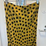 Madewell Midi Slip Skirt in Painted Spots Photo 5