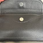 Brighton  Pebbled Leather Purse Shoulder Bag Black Braided Heart Classic Boho Y2K Photo 6