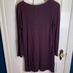 We The Free  Free People Women's Plum Thermal Top Long Sleeved Gwen Tunic Sz M Photo 6