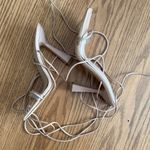 Liliana  Women's Nude Lace-Up Heels Photo 1