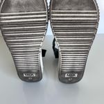 MIA  Women’s Lunna Black Platform Ankle Strap Sandals Photo 9