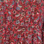 NEW Boden V Neck Flippy Floral Linen Dress Radish Oriental Paradise 14R Red Size 14 Photo 12