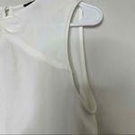 Halogen Women's Sleeveless Top White Keyhole Neckline Blouse Size S Photo 6