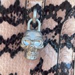 Alexander McQueen NWT  mini Padlock genuine Python duffel shoulder satchel bag Photo 3