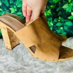 Dress Barn  casual summer / spring casual style chunky heels size 7.5 Photo 1