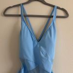 Bleu Rod Beattie NWT Women's Don’t Mesh with Me V-Neck One-Piece in Skyline 12 Photo 2