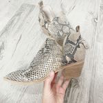 DV by Dolce Vit Sher Perforated Snakeskin Booties Photo 5