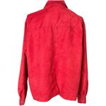Chico's Chico’s Women’s Red Faux Suede Oversized Button Up Shirt Jacket Size 2 Photo 3