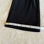 Woman Within  Wide Leg Knit Pants Womens Size 18/20 L Black Pull On Soft Stretch‎ Photo 9