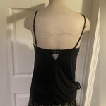 Victoria's Secret Black very sexy versatile chemise tankini tank top 36C Photo 4