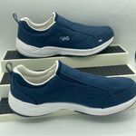 Ryka NEW  Blue canvas  Slip On Shoes Promenade hiker walking SZ 10 blue stitching Photo 1