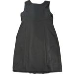 Daisy Fuentes Black V-Neck Sheath Midi Dress - Women's Size Large Photo 1