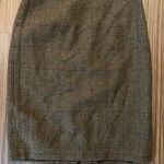 Ralph Lauren Vintage Brown Green Plaid Pencil Skirt Classic Timeless Style Photo 4