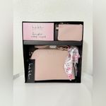 Nicole Miller  NY Pink Crossbody Shoulder Bag Faux Textured Leather +coin Pouch Photo 1