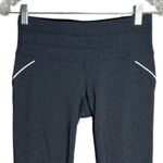Athleta  Pants Women XS Gray Black Relay Capri‎ Legging Lounge Workout Athleisure Photo 2