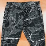 Champion Black & White Printed Workout Sport Jogger Tights Photo 3