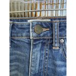 BKE  Denim High Rise Jean Shorts Frayed Hem Dark Wash‎ Casual Women's Size 25 Photo 1