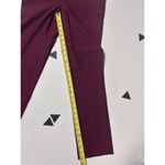 Rafaella Women's Windsor Wine Red Stretch Slim Ankle Pull-On Dress Pant - Size 4 Photo 4