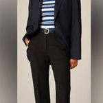 J.Crew NWT Women's Kate Pant Size 16 T Tall Black Business Casual Straight Leg Photo 0