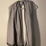 Lululemon  Vinyasa Scarf Wrap Reversible Logo Snap Stretch Striped Gray White OS Photo 1