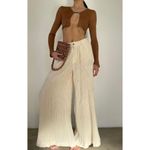 NWT Savannah Morrow Birdie Top in Cocoa Brown Cropped Long Sleeve Size Large Photo 2