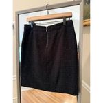 Laundry by Shelli Segal  Black and Silver Skirt Size 6 Photo 4