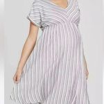 Isabel Maternity Striped V Photo 0