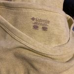 Columbia yellow Ribbed Long Sleeve T-Shirtbase layer skiing Photo 1