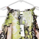 Opening Ceremony  Floral Dress Size 4 in Green Cold Shoulder Midi NWT Photo 7