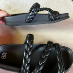 BP Black Keaton Braided Slide Sandal Size 6.5 Photo 1