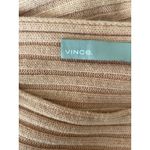 Vince  Women Sweater S Peach Wool Cashmere Tie Back‎ Quiet Luxury Cozy Parisian Photo 6