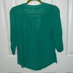 Needle & Thread  green blouse. Size S Photo 2