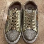 Guess Sparkly Gold Sneakers Photo 1
