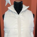 Crave fame Pleather puffer vest Photo 1