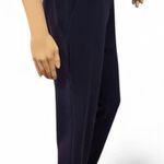 Altuzarra Italy Women’s Flat Front Navy Blue Trousers Ankle Size 8/31Wx27L Photo 2